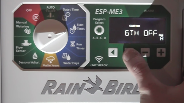 Rain bird espme3 irrigation timer with wifi + 3 modules full view